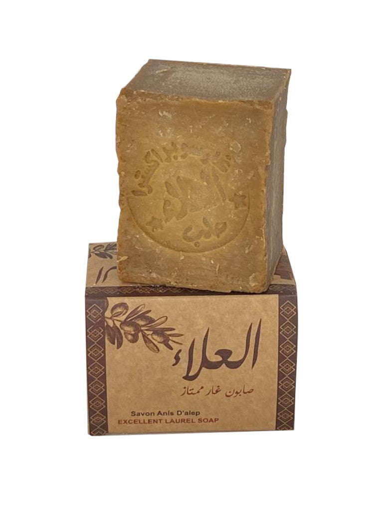 a wooden clock sitting on top of a wooden box 